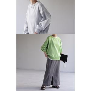 ニット 軽量 スポンジニット レディース プル...の詳細画像5