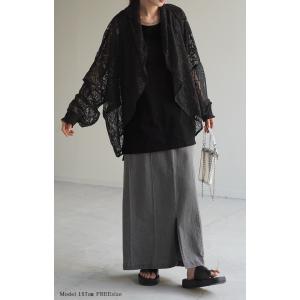 カーディガン カーデ レース ボレロ アウター...の詳細画像5