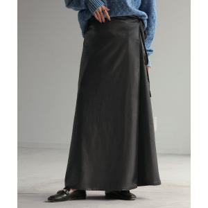 スカート ラップ ロング ボトムス レディース...の詳細画像4
