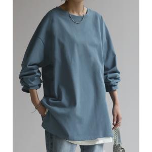 トップス ロンT 綿100% レディース カッ...の詳細画像4