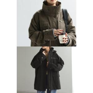 ジャケット ミリタリー コート レディース ア...の詳細画像3