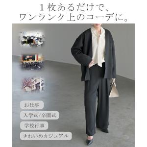ブラウス ボウタイ トップス シャツ ロング ...の詳細画像4