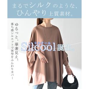 Tシャツ 接触冷感 レディース 涼しい トップ...の詳細画像1