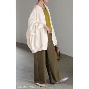 アウター ブルゾン レディース ロング ジャケ...の詳細画像4