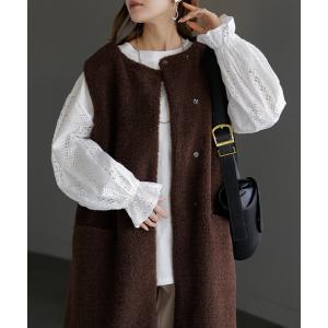 カットソー ロンT レース レディース トップ...の詳細画像4