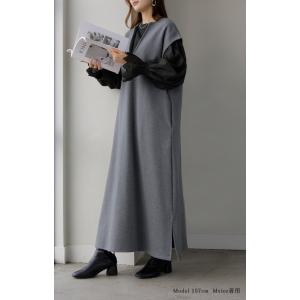 カットソー ロンT レース レディース トップ...の詳細画像5