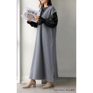 カットソー ロンT レース レディース トップ...の詳細画像5