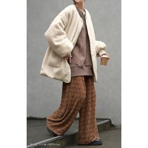 アウター リバーシブル ボア キルティング レ...の詳細画像2
