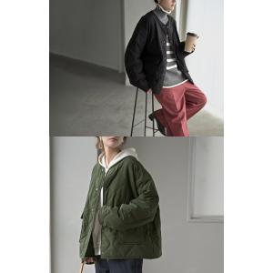 ジャケット 軽量 撥水 中綿 キルティング ジ...の詳細画像5