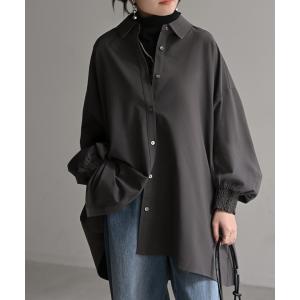 シャツ レディース バックシャン チュニック ...の詳細画像4