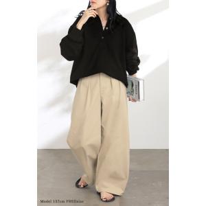 ラガーシャツ レディース 綿100% トップス...の詳細画像5