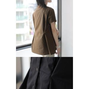 ブラウス フリル ワッシャー レディース トッ...の詳細画像2