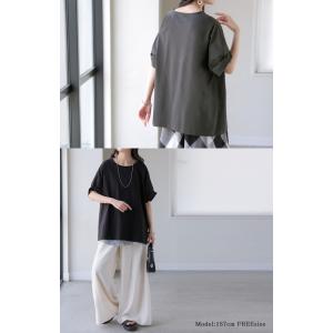 Tシャツ 体感-2℃ 接触冷感 レディース ト...の詳細画像5