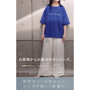 Tシャツ 接触冷感 体感-2℃ レディース ト...の詳細画像4