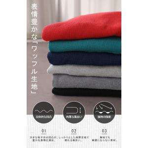 パーカー ワッフル プルオーバー レディース ...の詳細画像3