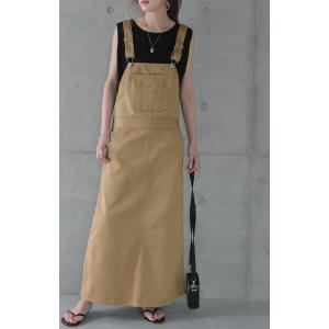 サロペット デニム サロペットスカート レディ...の詳細画像2