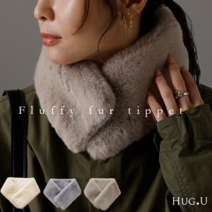 SALE ファー ティペット マフラー フェイクファー 厚手 レディース ファーティペット スヌード ネックウォーマー