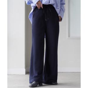 パンツ デニム 風 ニット レディース ボトム...の詳細画像4