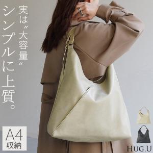 トート バッグ 本革 風 トライアングル レディース トートバッグ 大容量 レザー 風 ポケット かばん 鞄 無地