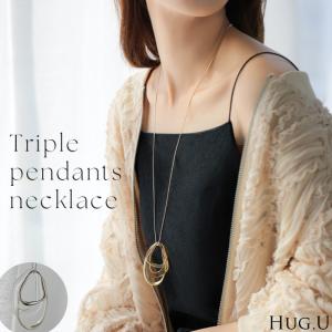 ネックレス モチーフ ニュアンス レディース アクセサリー アクセ ペンダント ロング gold silver サークルネックレス モチーフネックレス