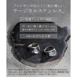 リング サージカルステンレス アクセサリー シ...の詳細画像1