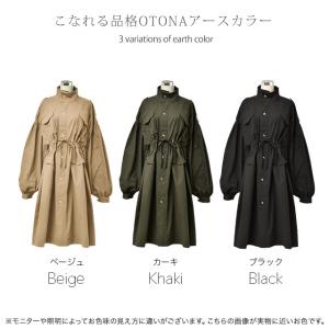 ロングコート レディース コート アウター ト...の詳細画像5