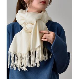ストール カシミヤタッチ レディース 大判スト...の詳細画像2