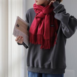 ストール カシミヤタッチ レディース 大判スト...の詳細画像5