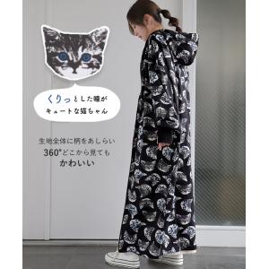 パーカー レディース ロングパーカー ジップア...の詳細画像5