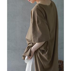 Tシャツ トップス レディース カットソー チ...の詳細画像2