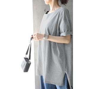 Tシャツ トップス レディース カットソー チ...の詳細画像4