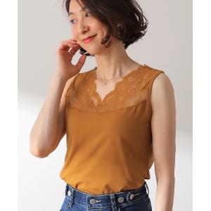 タンクトップ レディース レース インナー チ...の詳細画像4