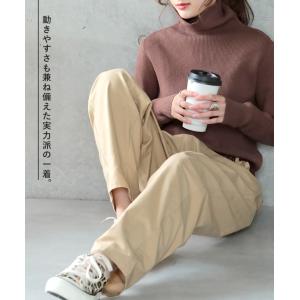 パンツ レディース カーゴパンツ チノパン テ...の詳細画像2