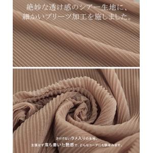 トップス シアーインナー 長袖 タートルネック...の詳細画像5