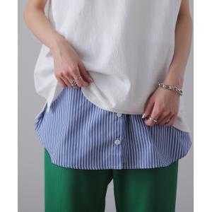 タンクトップ レディース シャツ レイヤード ...の詳細画像2