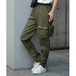 パンツ レディース 綿 カーゴパンツ ボトムス...の詳細画像4