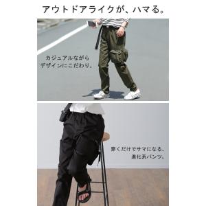 パンツ レディース 綿 カーゴパンツ ボトムス...の詳細画像5