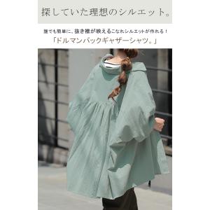 シャツ 綿100% レディース トップス オー...の詳細画像1
