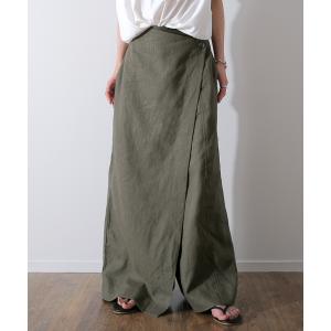 パンツ レディース ワイドパンツ ラップパンツ...の詳細画像5