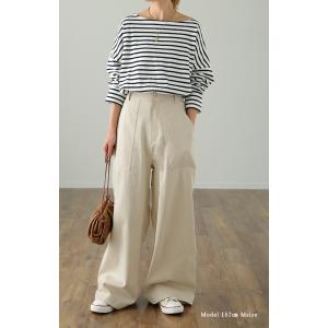 パンツ レディース ワイドパンツ ベイカーパン...の詳細画像3