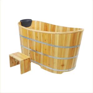 特売！実用品 厚い　シャワーバケツ　木製　美容院　お風呂　成人　風呂バケツ　サウナ　家庭用　シャワー浴槽