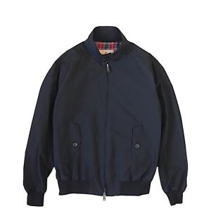 バラクータ BARACUTA メンズ G9 バラクータクロス レギュラーフィット オリジナル クラシック ダークネイビー スイングトップ 英国製 [new]｜hemingwayclothing