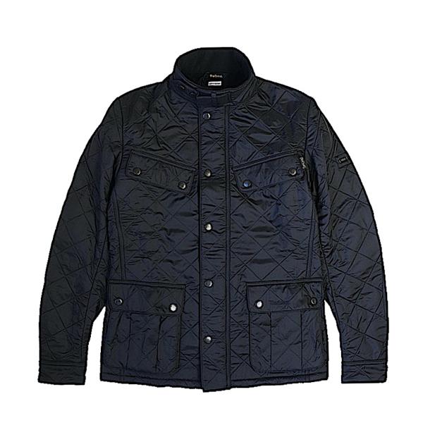 バブアー BARBOUR MQU0365 インターナショナル エアリエル ポーラーキルト ブラック ...