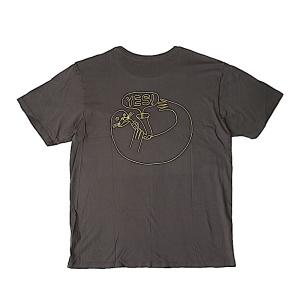 モラスク MOLLUSK メンズ デューデ イエス Tシャツ オーガニックコットン アメリカ製 ネコポス対応商品｜hemingwayclothing