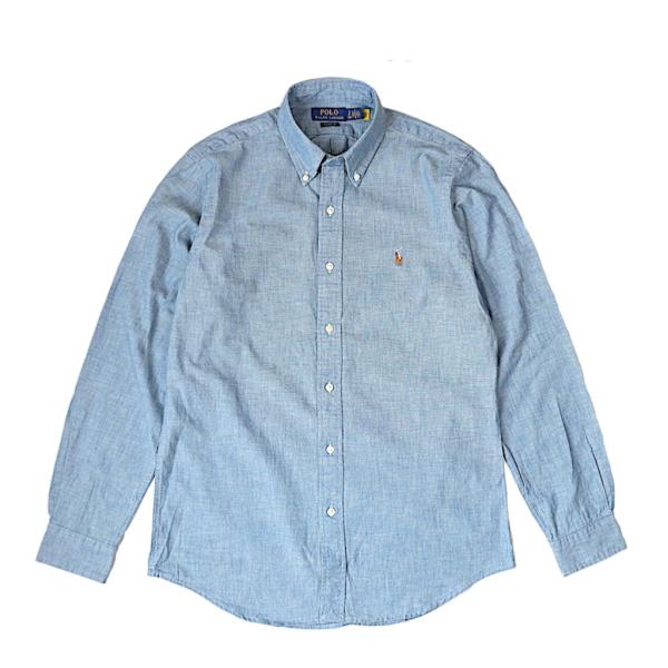 ポロ ラルフ・ローレン POLO RALPH LAUREN メンズ クラシック フィット シャンブレ...