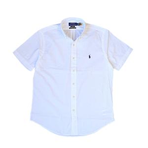 Polo by Ralph Lauren ホワイト リネン100% シャツ POLO RALPH LAUREN（ポロ・ラルフローレン） メンズ シャツ 長袖 麻100
