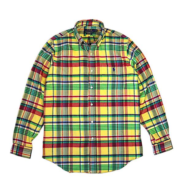 ポロ ラルフ・ローレン POLO RALPH LAUREN クラシック フィット プラッド パフォー...