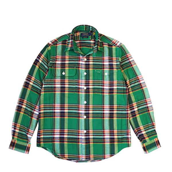 ポロ ラルフ・ローレン POLO RALPH LAUREN クラシック フィット プラッド パフォー...