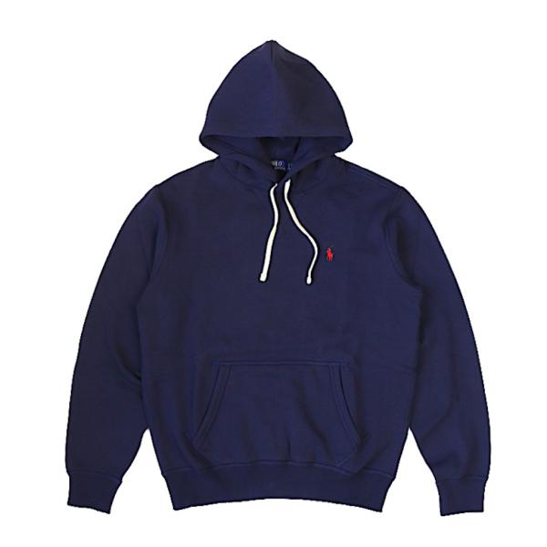 ポロ ラルフ・ローレン POLO RALPH LAUREN メンズ RL フリース フーディ ネイビ...