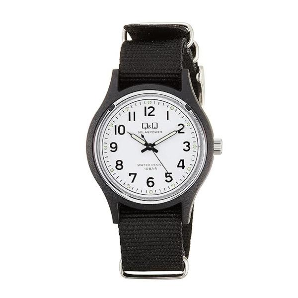 シチズン 腕時計 紳士/メンズ アナログ ソーラー電源 10気圧防水 ナイロンベルト ブラック E0...